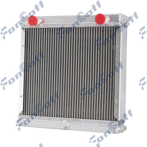 Drag Ranger Radiator 3 Row Aluminum Racing Radiator For Dragster Roadster Double Pass 2In ...