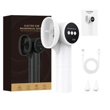 Electric Portable Fully Automatic Wash and Dry 2-in-1 Home Earwax Cleaner