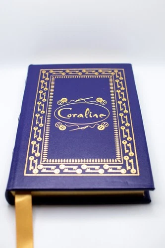 Easton Press First Edition Coraline — Signed by Neil Gaiman & Dave McKean + COA