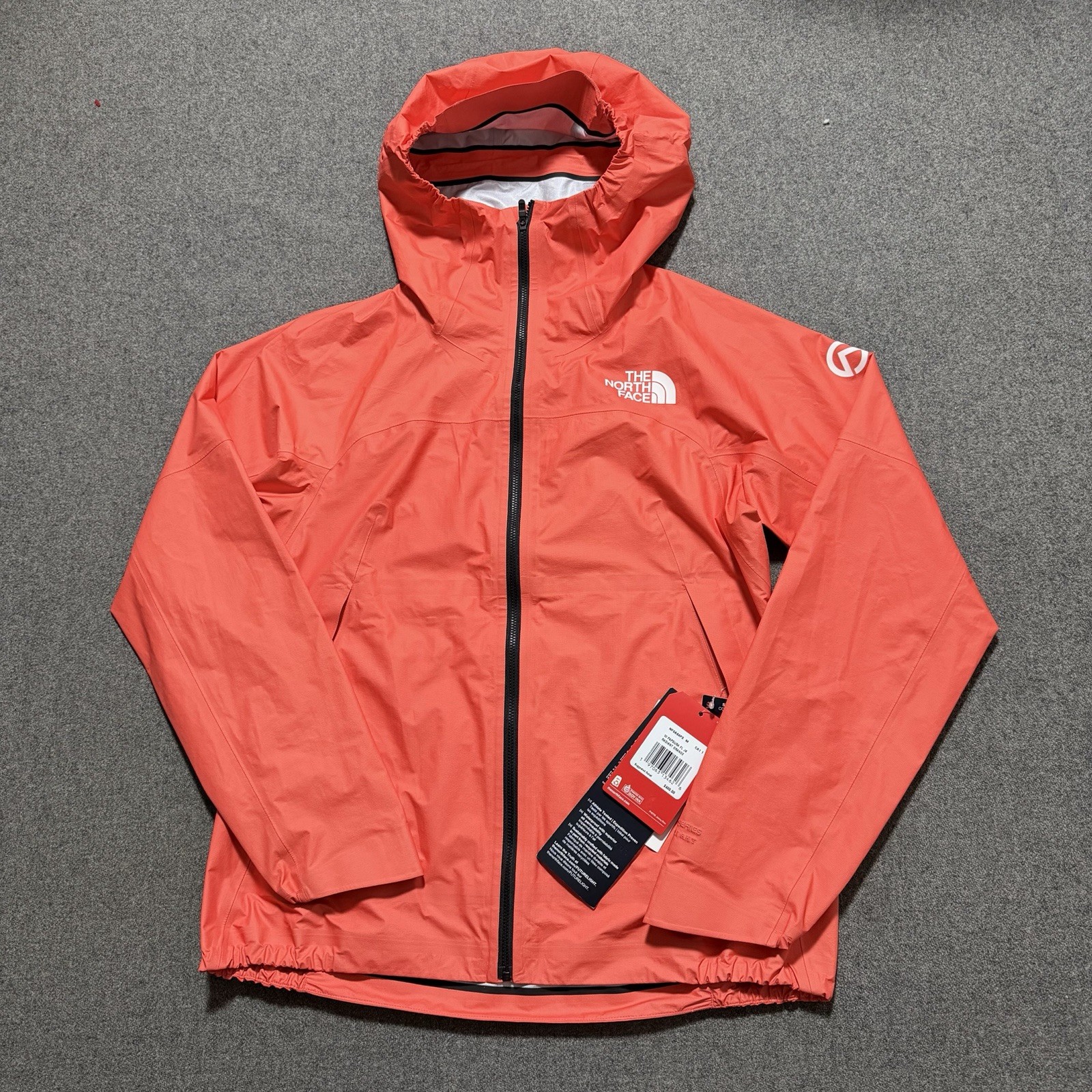 NUEVO CON ETIQUETAS North Face Summit Series Papsura Futurelight Chaqueta de Lluvia Naranja Para Mujer M