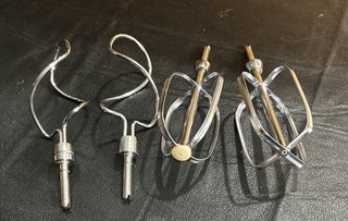 Vintage Sunbeam Mixmaster Beaters And Dough Hooks