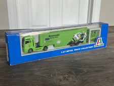 SELTEN 1/87 Scale Italeri 42014 MAN TGA XXL mit Rennanhänger "Kawasaki"
