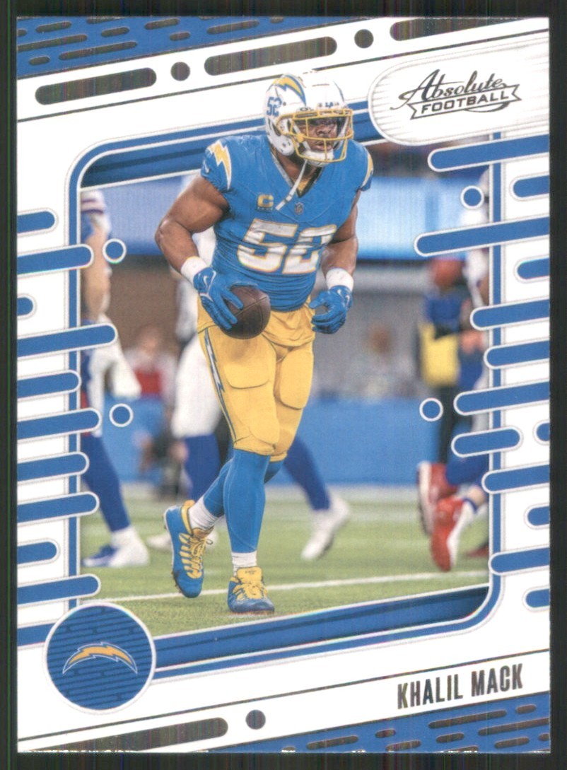 2024 Absolute #58 Khalil Mack Los Angeles Chargers 45466