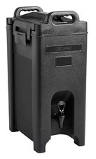 CenPro 5-Gallon Insulated Hot and Cold Beverage Dispenser/Server, NSF, Black