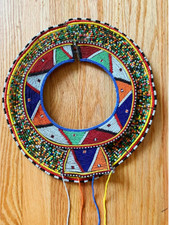 Handmade Masaai African Kenya Wedding Collar Set