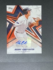 2026 Topps Series 1 Baseball Stars Autographs Kerry Carpenter #BSA-KCA Tigers
