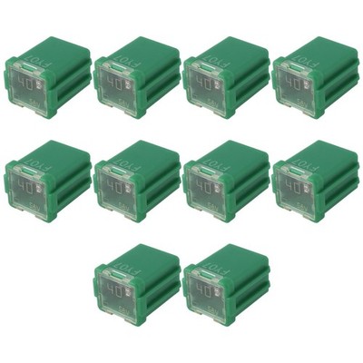 EMSea 10 Stück 40A Auto Quadrat Sicherung Kompatibel mit Corolla mit... 