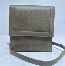 Esprit Brown Faux Leather Bag Purse Wallet Wo...