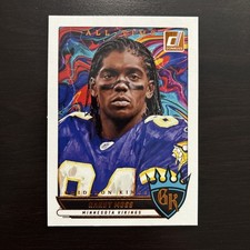 2025 Donruss #ATGK-RMS Randy Moss All-Time Gridiron Kings Minnesota Vikings 