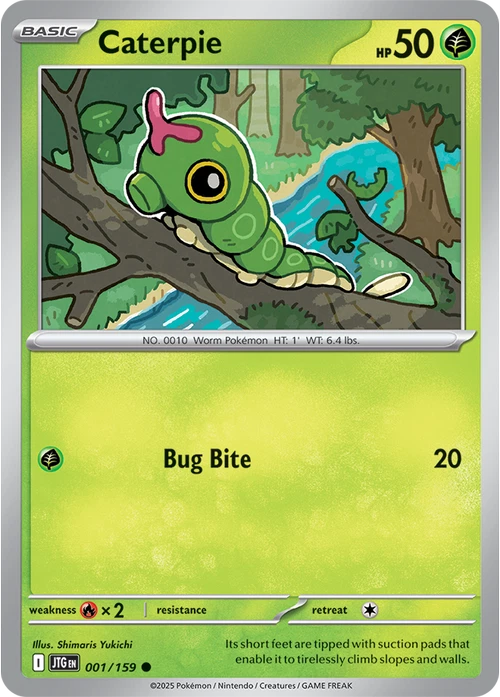 Caterpie Pokémon TCG Cards for sale | eBay Caterpie Pokémon TCG Cards for sale | eBay