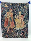 The Concert Musicians Ter Waes Wall Hanging Tapestry Millefleur Medieval 33"x24"