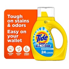 Liquid Laundry Detergent, Refreshing Breeze, 24 Loads, 32 fl oz
