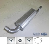 Imasaf Auspuff Mitteltopf + Anbauteile für Volvo 740/760/940 2.0/2.3/2.3T