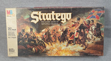 Stratego Strategy Board Game Vintage 1986 Milton Bradley Complete Clean