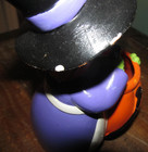 HALLOWEEN WITCH Votive Candleholder Witch with Pumpkin Cauldron 6” X 5” — photo 4