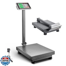 VEVOR Computing Digital Platform Scale, 660 lbs Load, 0.1 lbs Acc