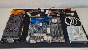 PC Bundle ASUS Motherboard/Grafikkarte, Core i7, M2 Festplatte, Speicher