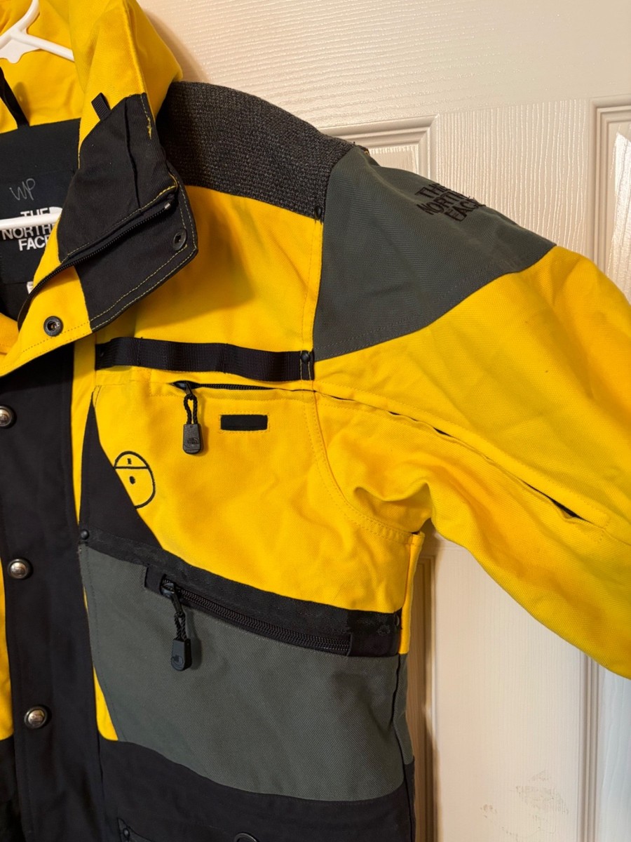 Vtg Scot Schmidt North Face Steep Tech Jacket Medium Yellow | eBay