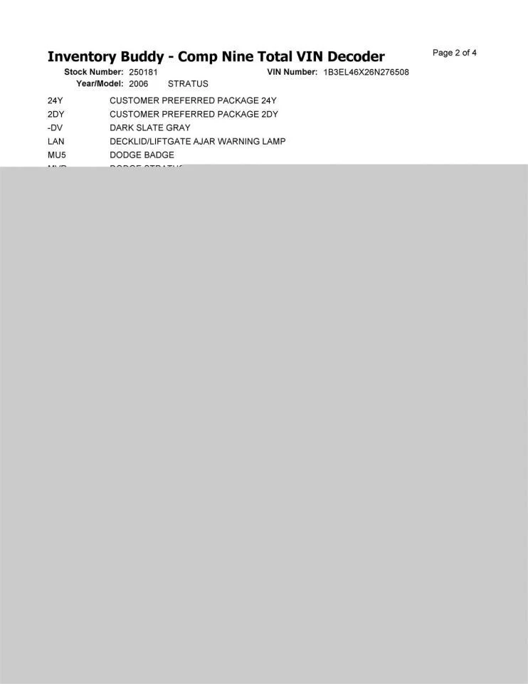 Engine Convertible 2.4L VIN X 8th Digit Fits 06 SEBRING 2691608 Foto 3 de 4