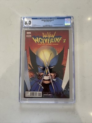 All New Wolverine #1  CGC 8.0 1st Appearance Laura Kinney New Wolverine