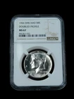 1966 50c Kennedy Silver Half Dollar - NGC MS67 DDO - Doubled Profile