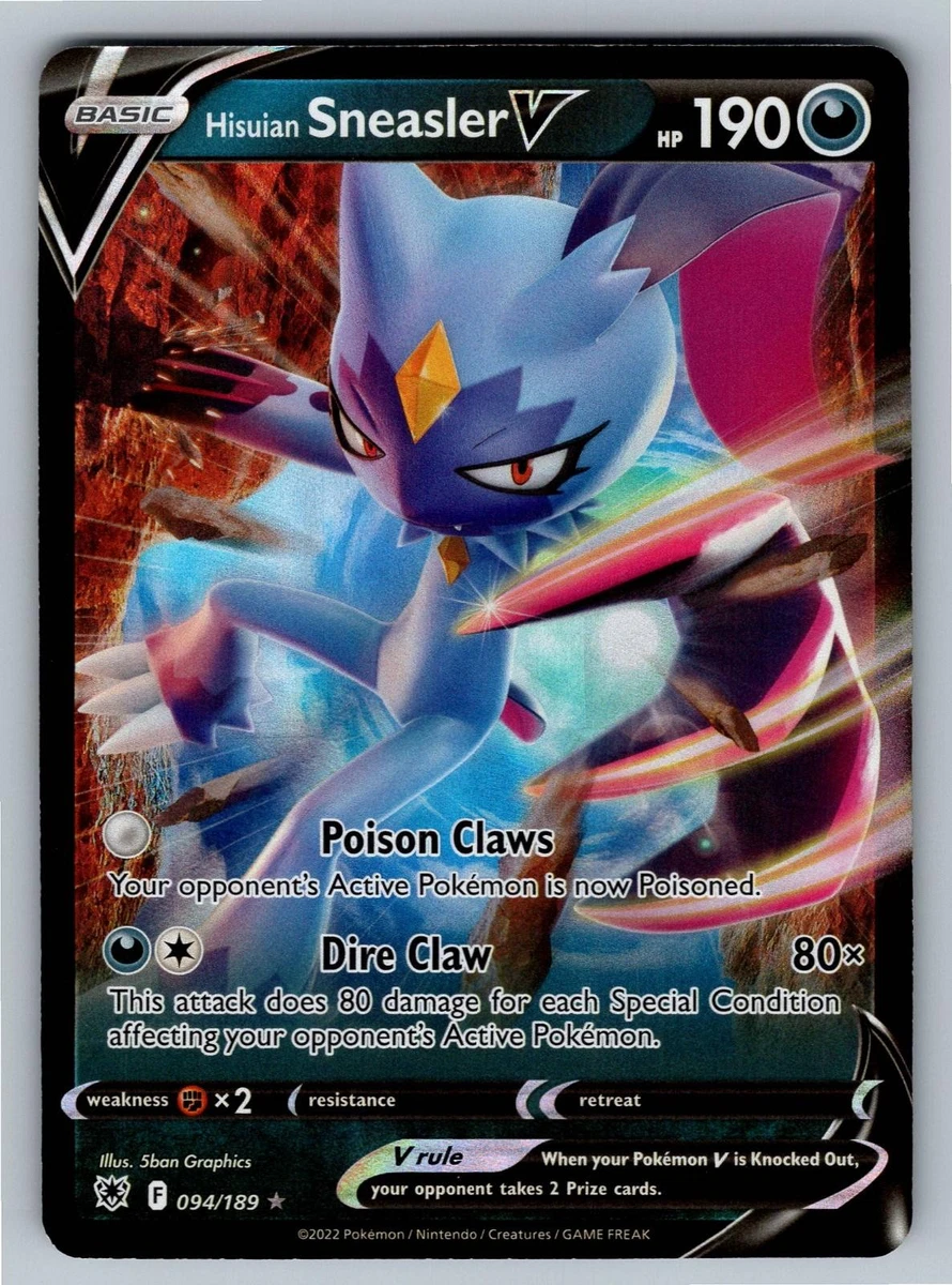 Hisuian Sneasler V Pokémon TCG Cards for sale | eBay