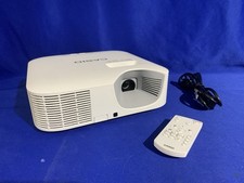 Casio XJ-V100W Laser Projector w/ Remote - 1986 Hours Used - Beautiful Image