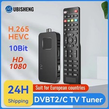 H.265 DVB-T2&C TV Decoder Dolby HD 1080P Mini TV Tuner HEVC 10Bit U3mini Digita