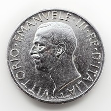 Italia, Vittorio Emanuele III, 5 Lire, 1927, Roma KM#67 4,97gr Dea201