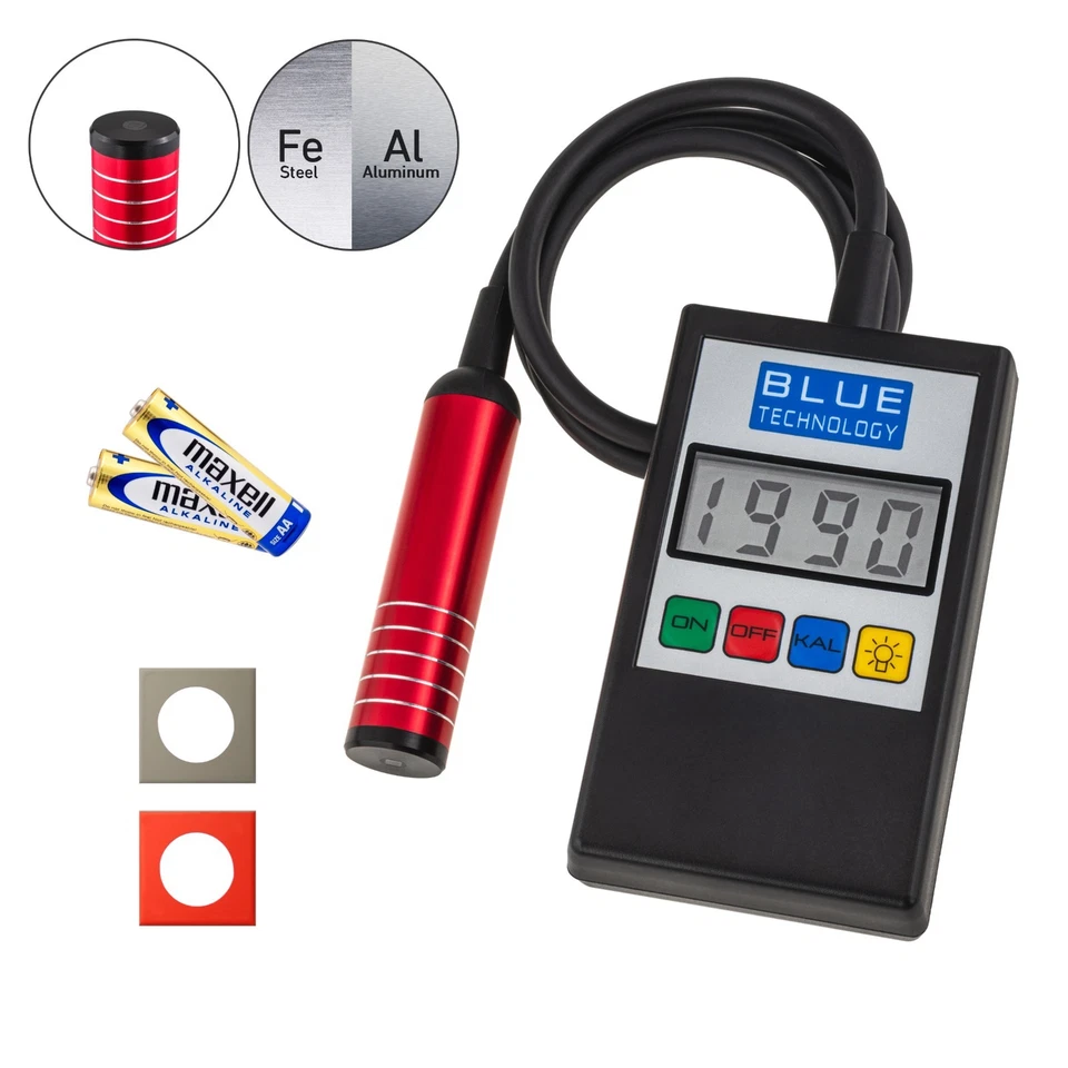 Schichtdickenmessgerät MGR-11-S-AL | Lackdickenmessgerät Stahl Alu-Karosserien - Bild 2 von 4