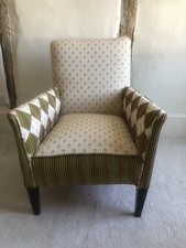 Beautiful Vintage Armchair Mid-century 1960s Retro Reupholstered