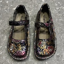 Alegria Women Shoes Belle BEL-555 Size 8.5M EUR 39 Mary Jane Work Pre Owned