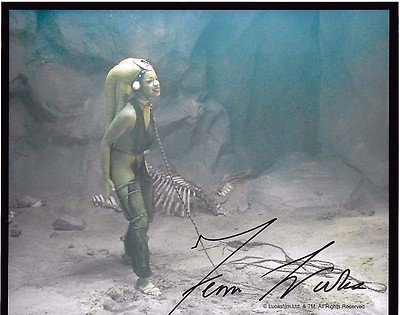 Femi Taylor "OOLA" Signed 8x10 Photo - STAR WARS RETURN OF THE JEDI