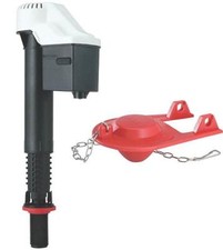 NEW KORKY 818BP QUIET FILL PLUS UNIVERSAL TOILET FILL VALVE FLAPPER KIT 6182422