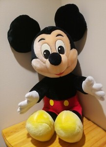 Vintage Mickey Mouse Plush Made In Korea 15 Disneyland Disney World Ebay Vintage Mickey Mouse Plush Made In Korea 15 Disneyland Disney World Ebay