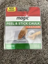 Magic Tub/Floor Peel and Stick Caulk 1-1/4" x 5'