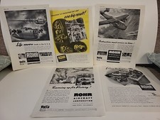 Lot (5) ROHR Aircraft Corporation WW2 Flying ...