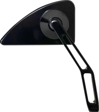 Pro-One Performance Mini Tear Drop Billet Mirror Black Right 102130B