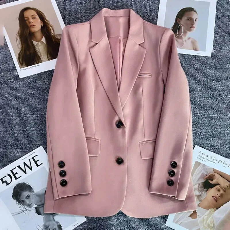OFF WHITE Blazer donna manica lunga singolo bottone blazer cappotti top tuta giacche capospalla