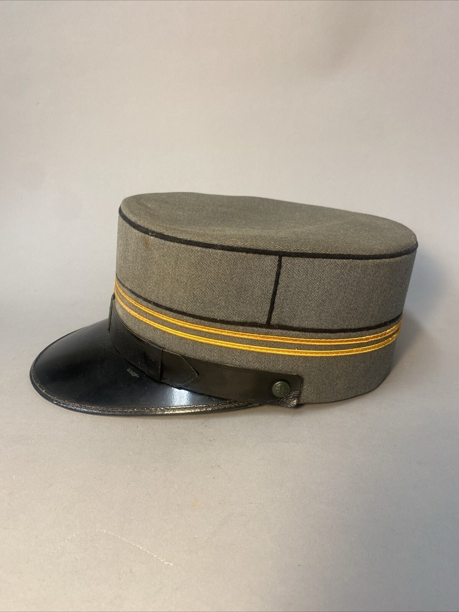 kepiさん Swiss Army 1st Lieutenant Kepi Peaked Cap WWII PKZ Vintage Suisse