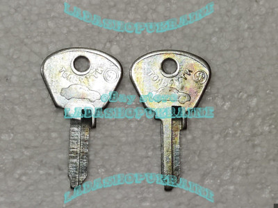 2x ignition key blank empty LADA 2101-2107 llave de encendido en blanco vacia