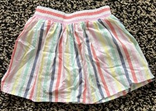 Osh Kosh Girl 4T Skirt Striped Lined Cute