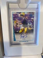 Joe Burrow Leaf Ultimate Rookie Draft Auto #6/25!!!