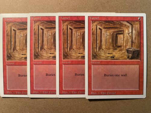 MTG 4x Tunnel Revised OLD SCHOOL Magic the Gathering Card x4 MP - Picture 1 of 1