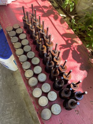 Complete set 24 intake exhaust valves Buckets springs 2jz gte