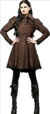 Lip Service Westing Manor Steampunk Victorian Coat/Jacket NWT Medium