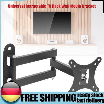 Adjustable TV Frame Holder Foldable 17 to 32 inch TV Monitor Wall Mount Bracket