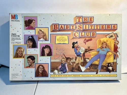 VINTAGE The Baby Sitter Club Game COMPLETE Milton Bradley 1989 BSC Girls Books