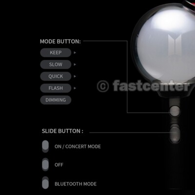 Ship From US] BTS Lightstick Official Special Edition with 7