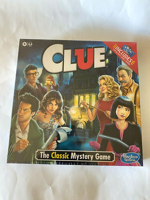 **NEW** CLUE the Classic Mystery Game by Hasbro Ages 8+